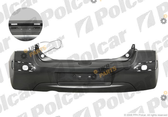 Бампер Polcar 600196