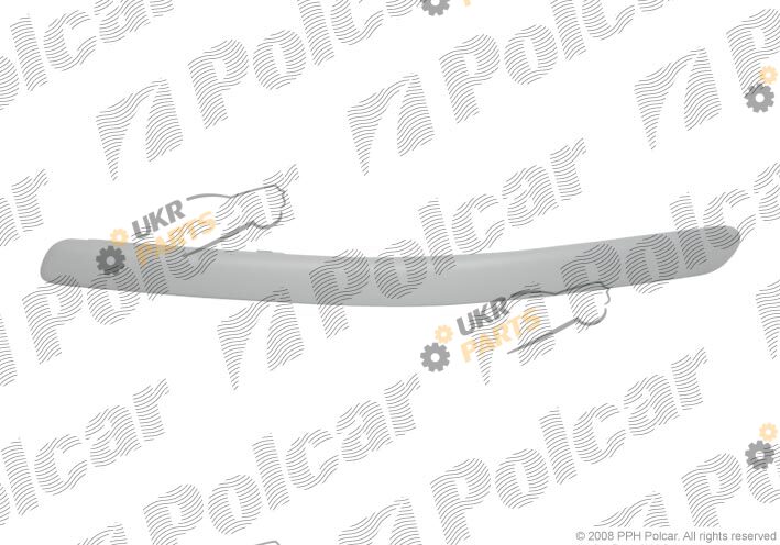Накладка бампера Polcar 812507-6
