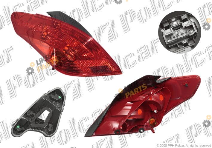 Задний фонарь Polcar 571287-U