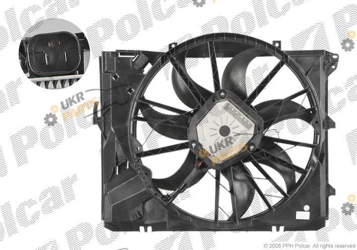 Вентилятор охлаждения двигателя Polcar 204023W2