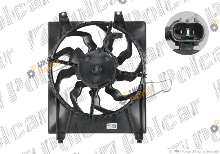 Вентилятор охлаждения двигателя Polcar 405123W3