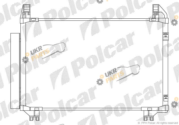 Датчик включения вентилятора Polcar 8105K8C1