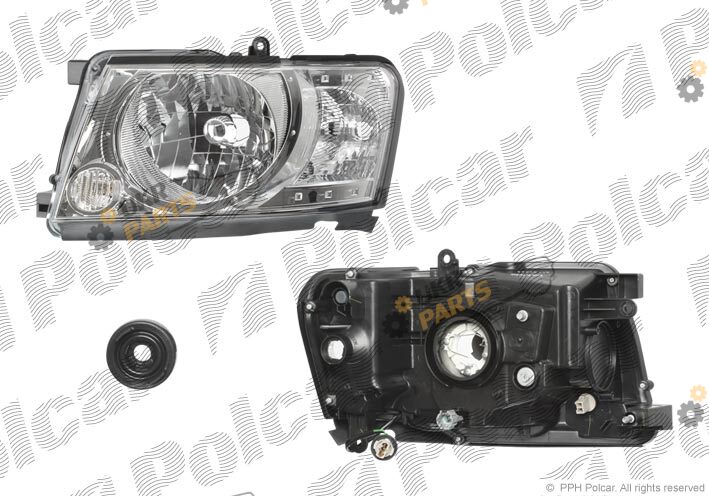 Основная фара Polcar 277909-E