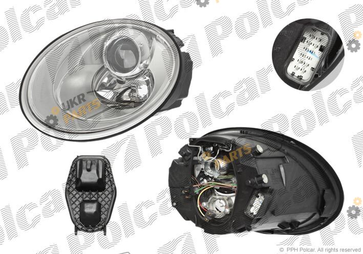 Основная фара Polcar 950210-E