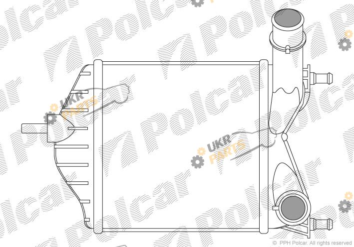 Интеркулер Polcar 3023J81X
