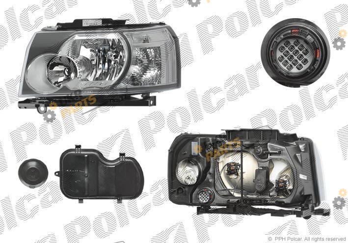 Основная фара Polcar 431210-T