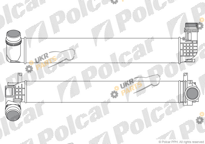 Интеркулер Polcar 6014J81X