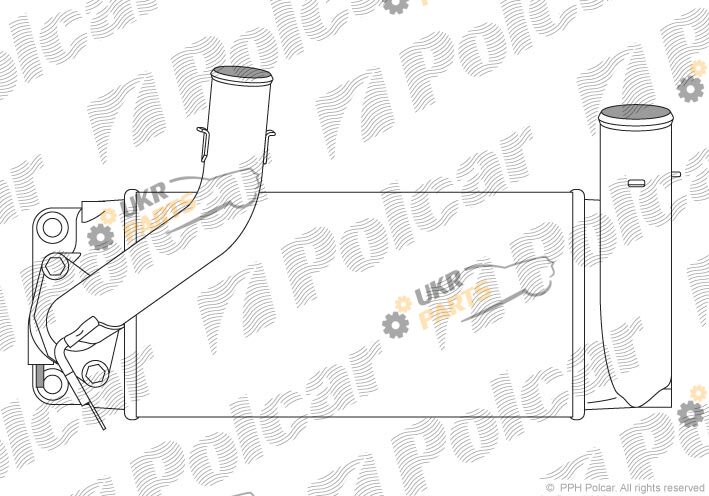 Интеркулер Polcar 8116J81X