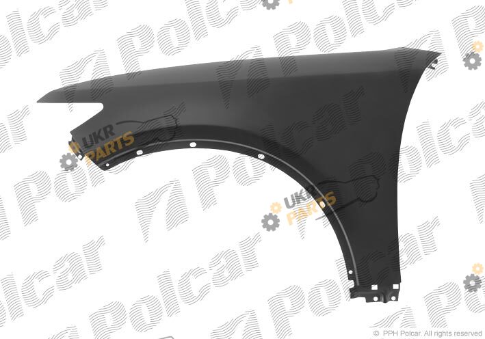 Крыло переднее Polcar 355002