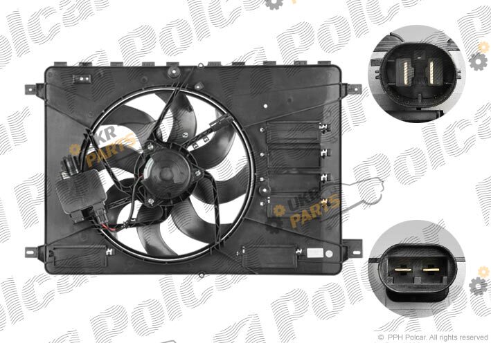 Вентилятор охлаждения двигателя Polcar 321923W1