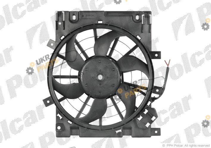 Вентилятор охлаждения двигателя Polcar 550923W7