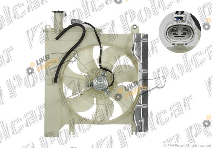 Вентилятор охлаждения двигателя Polcar 571623W1