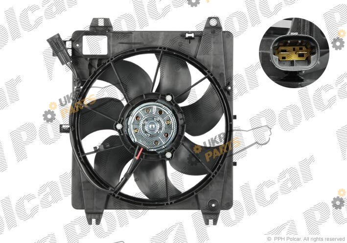Вентилятор охлаждения двигателя Polcar 571623W4