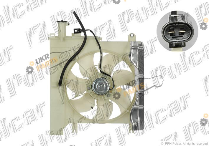 Вентилятор охлаждения двигателя Polcar 571623W2