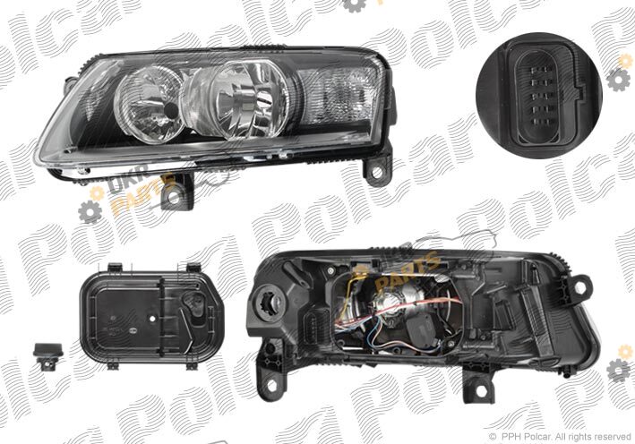 Основная фара Polcar 133909-H