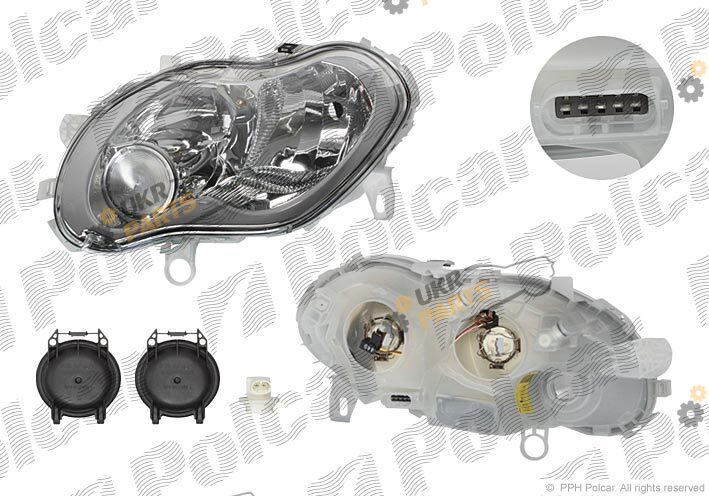 Основная фара Polcar 5095091E