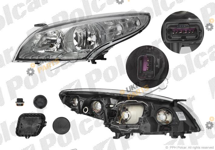 Основная фара Polcar 601409-E