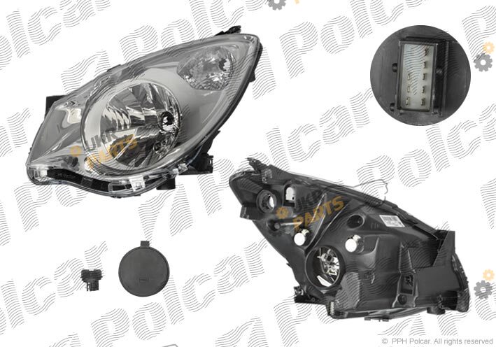 Основная фара Polcar 550609-V