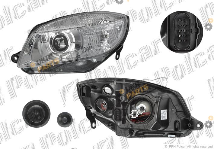 Основная фара Polcar 6915091E