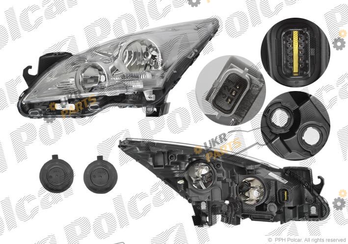 Основная фара Polcar 578009-V
