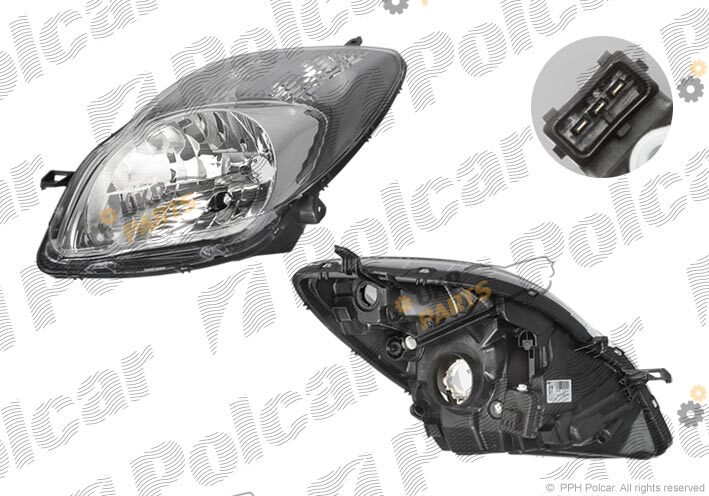 Основная фара Polcar 8172101V
