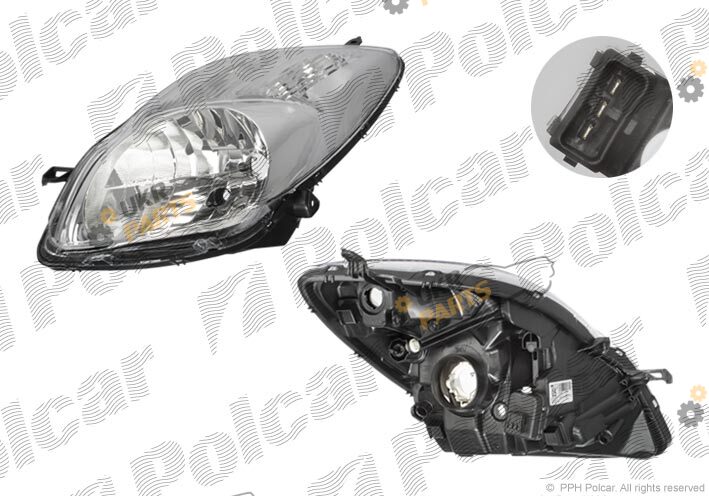 Основная фара Polcar 817210-V
