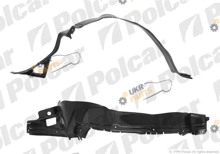 Подкрылок Polcar 5014FP-2