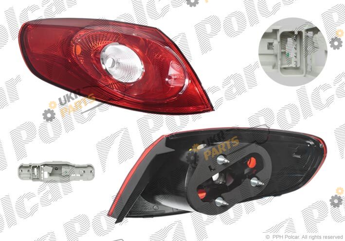 Задний фонарь Polcar 955687-U