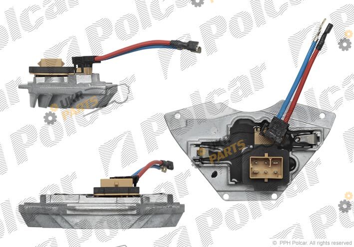 Блок управления, отопление / вентиляция Polcar 1324KST2X
