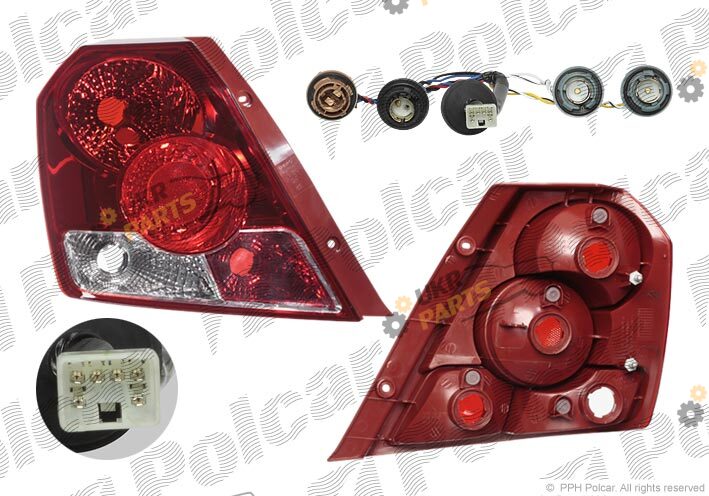 Задний фонарь Polcar 2500871E