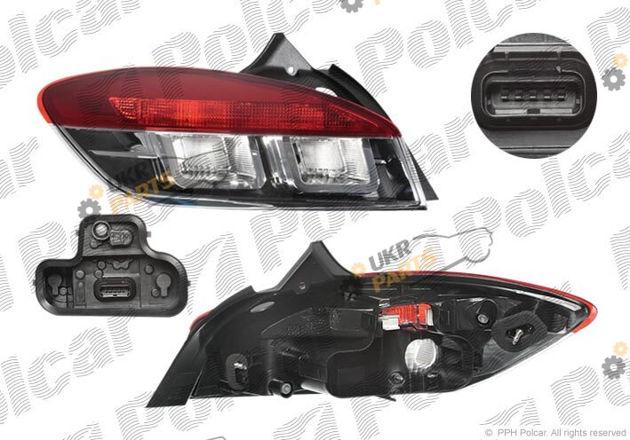 Задний фонарь Polcar 6014872V