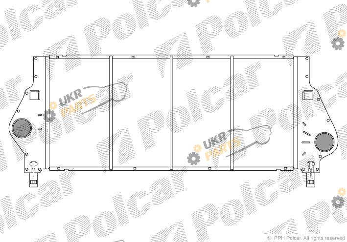 Интеркулер Polcar 6037J8-1