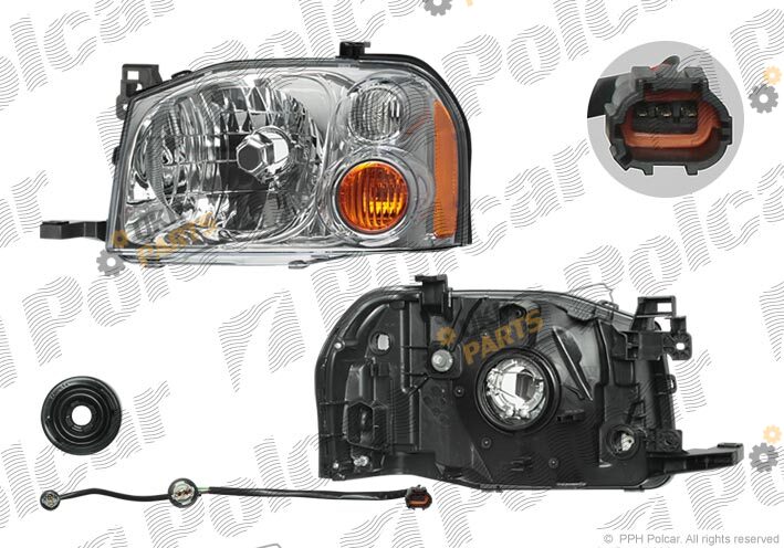 Основная фара Polcar 279709-E
