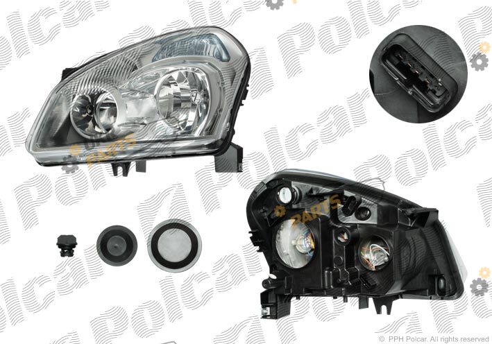 Основная фара Polcar 275909-E