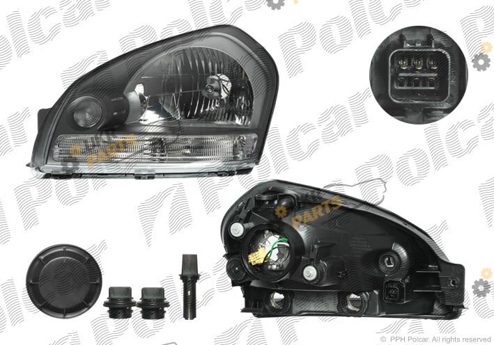 Противотуманная фара Polcar 404709-E