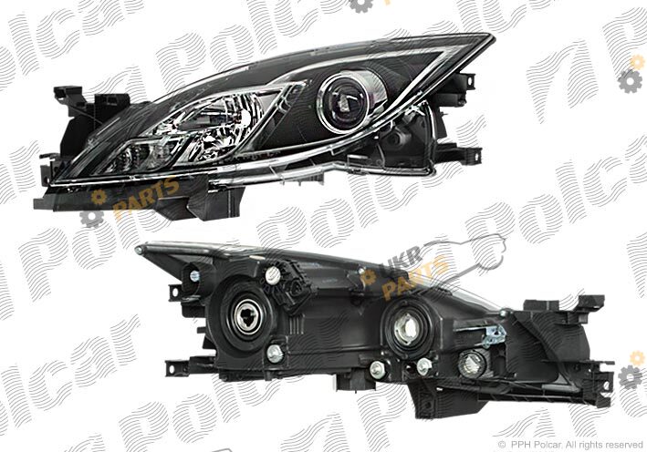 Основная фара Polcar 456009-E