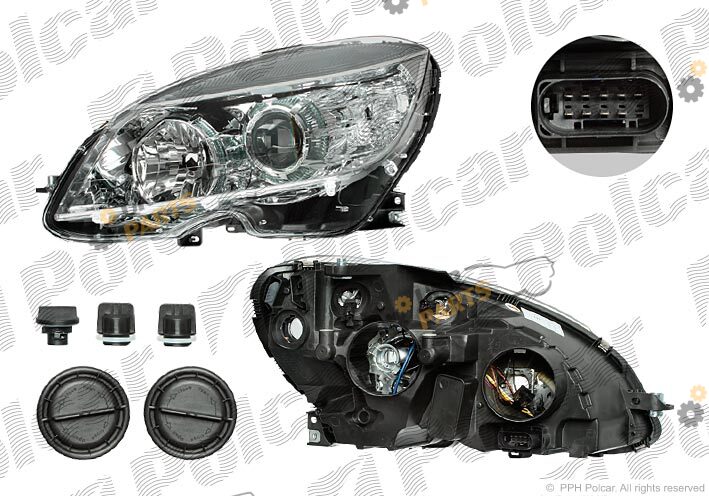 Основная фара Polcar 507010-E