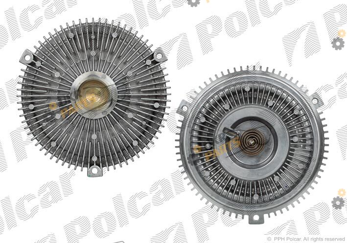 Вискомуфта вентилятора Polcar SV-6016S