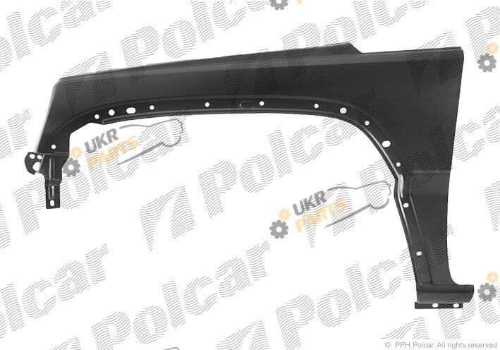 Крыло переднее Polcar 341001-1