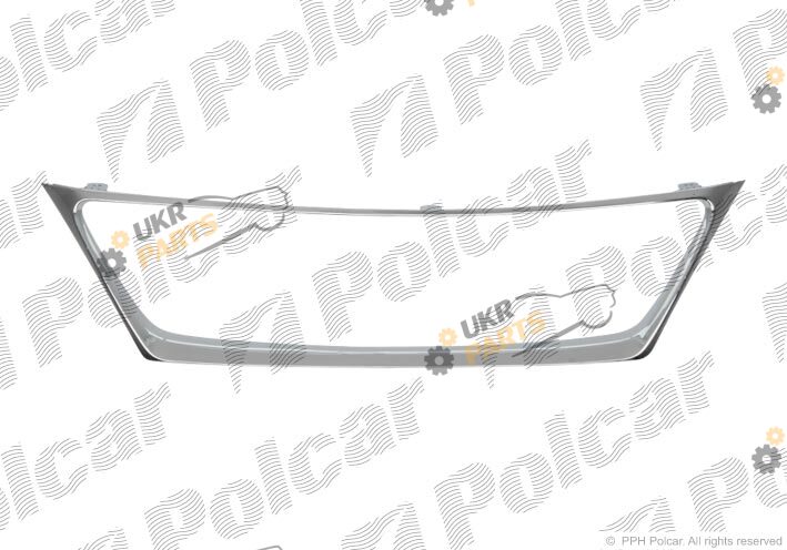 Рамка решетки радиатора Polcar 801105-1