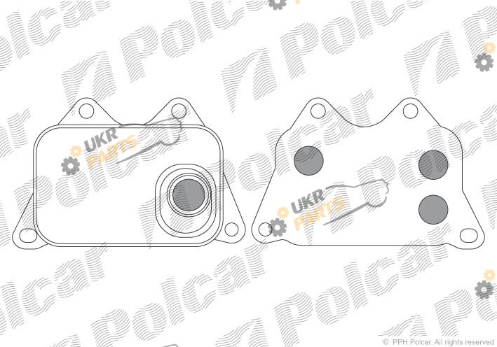 Масляный радиатор Polcar 9555L8-1