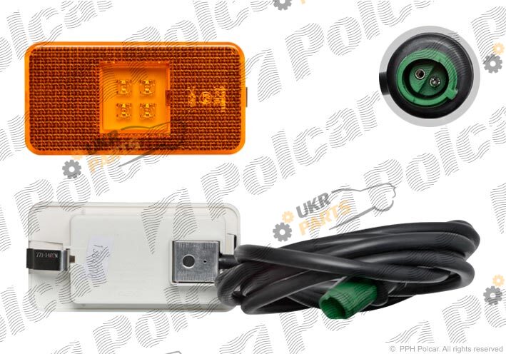 Боковой габаритный фонарь Polcar 6603195E