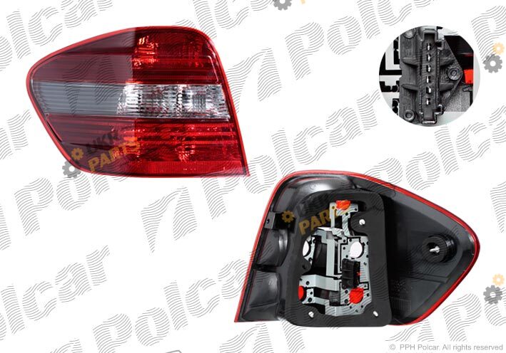 Задний фонарь Polcar 504587-E
