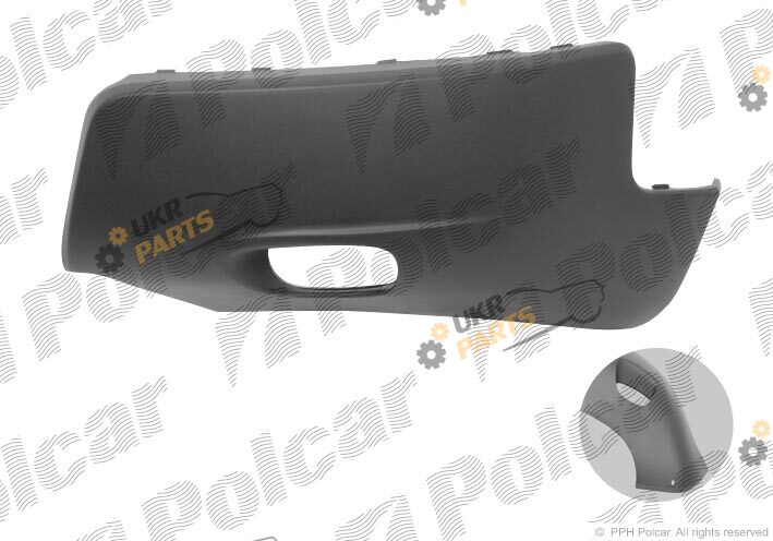 Бампер Polcar 909017-1