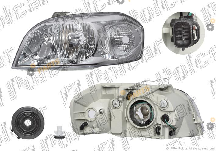 Основная фара Polcar 2504100E