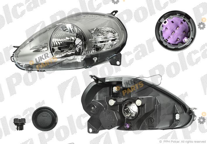 Основная фара Polcar 3024093V