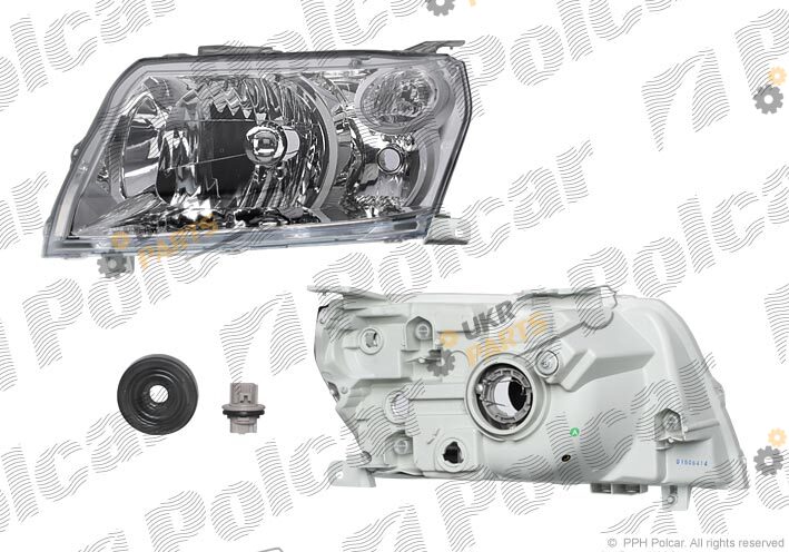 Основная фара Polcar 742610-E