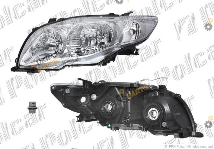 Основная фара Polcar 811709-E