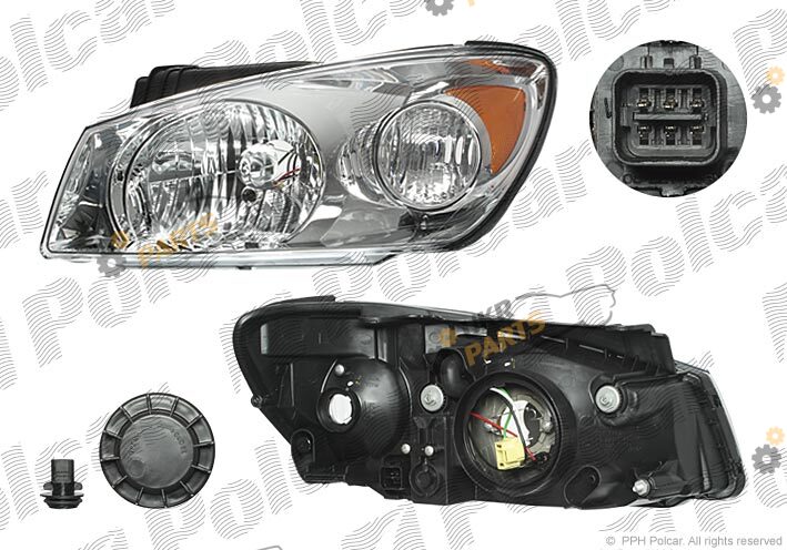 Основная фара Polcar 4113101E