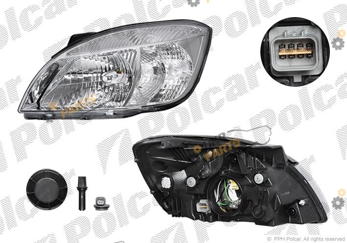 Основная фара Polcar 4117091E